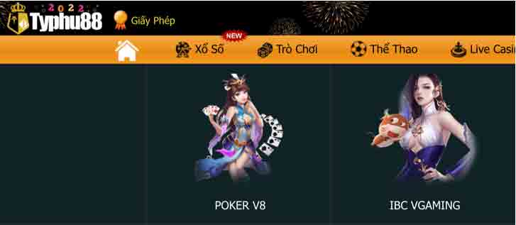 Sảnh Poker V8